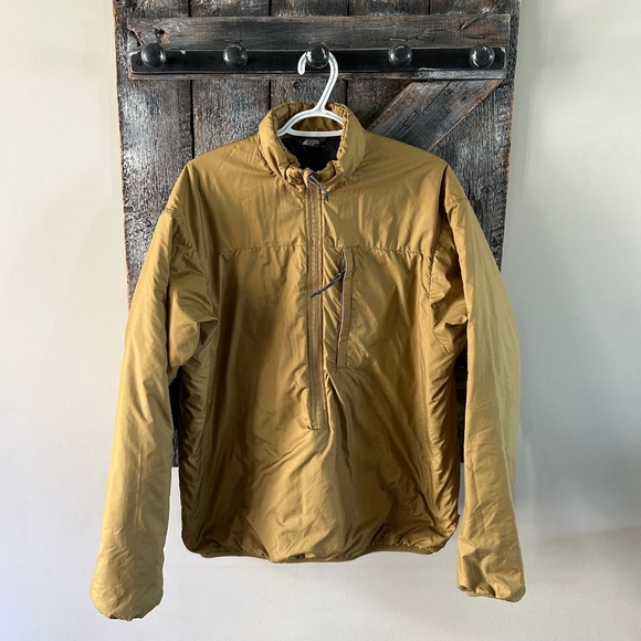 Women's Mountain Equipment Co-Op 3/4  Zipper Pullover Light Puffer Jacket - Picture 1 of 3